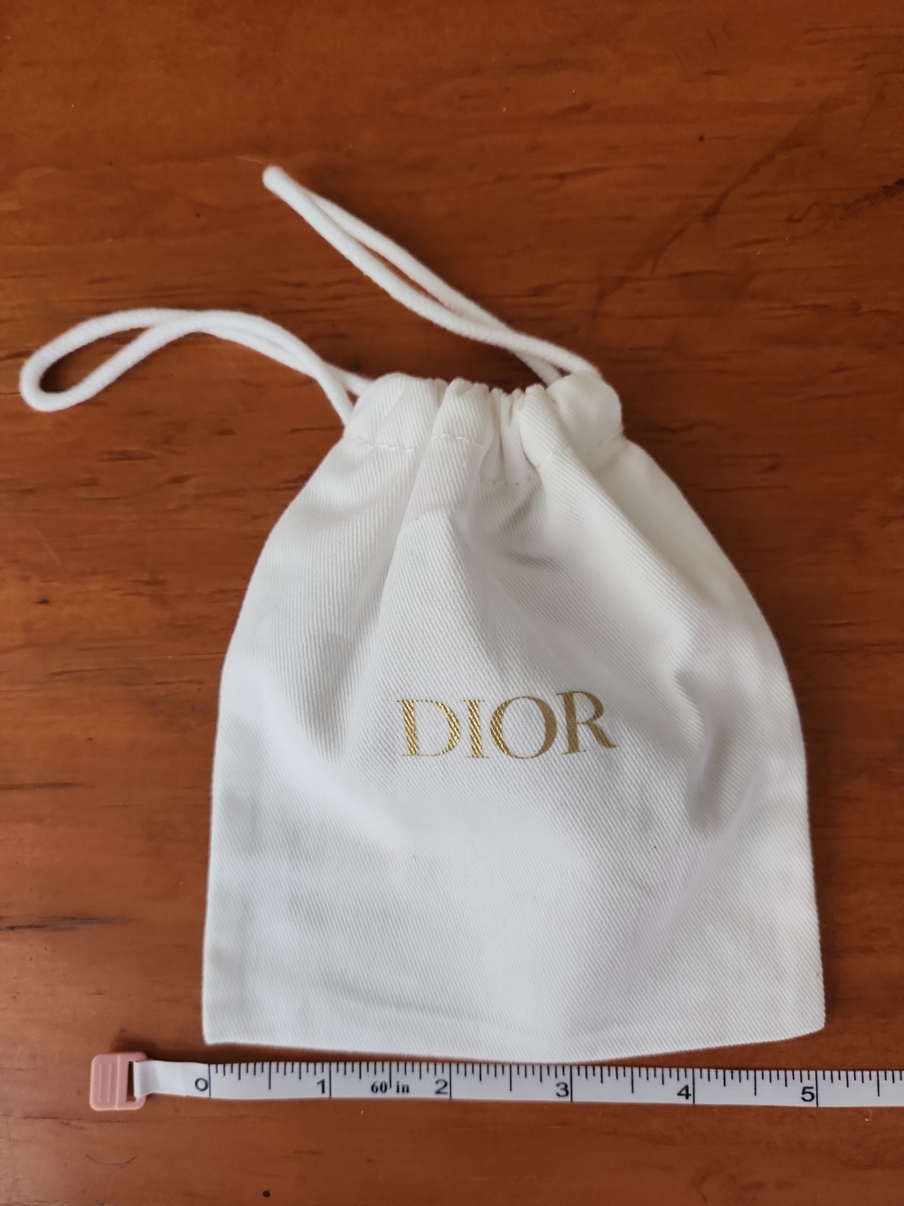 Dior White Dust Bag - Picture 3 of 4